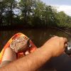 NJ Fishing| Back in his `Yak! Ken Beam kayak fishing the Passaic River